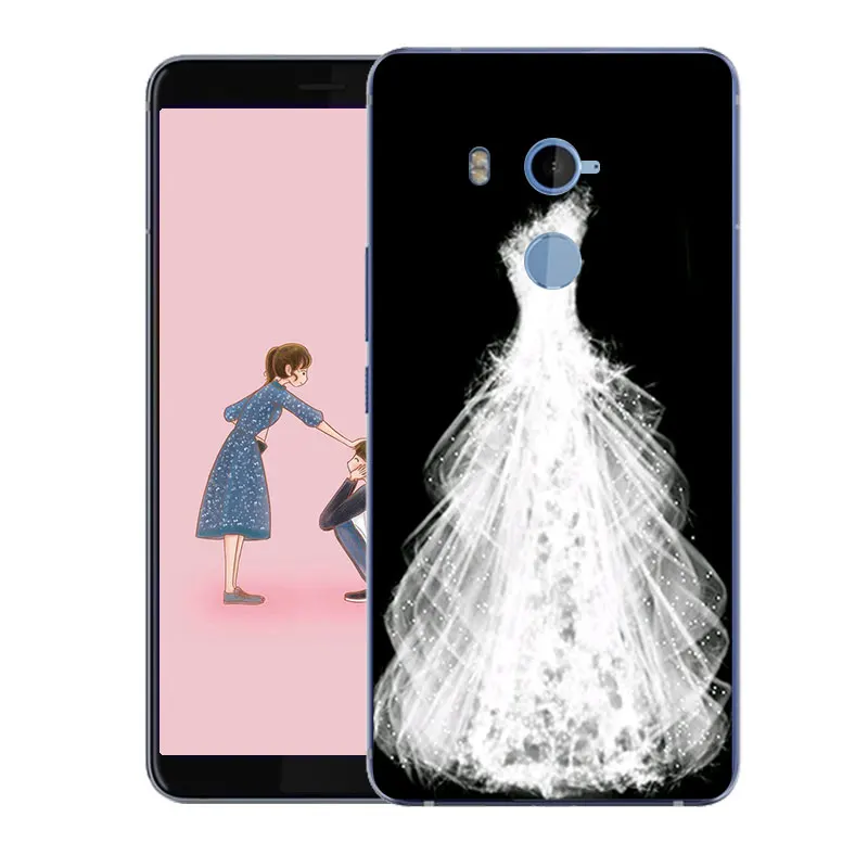 Чехол для HTC U11 Plus/HTC + мягкий чехол из ТПУ с принтом в виде брака U11Plus/HTC чехлы