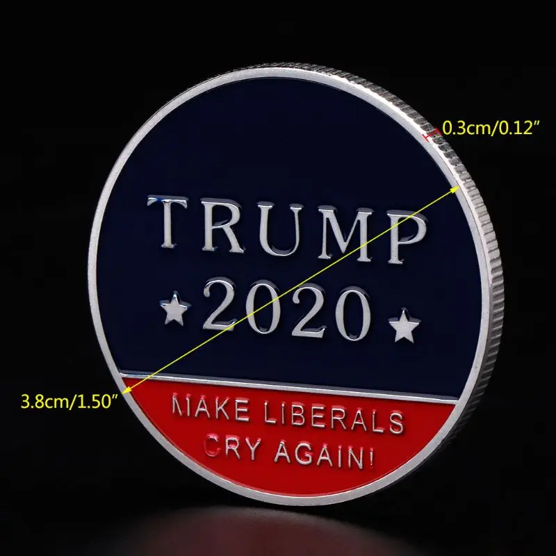 Памятная монета Дональд Трамп президент США 2020 клятва коллекционный
