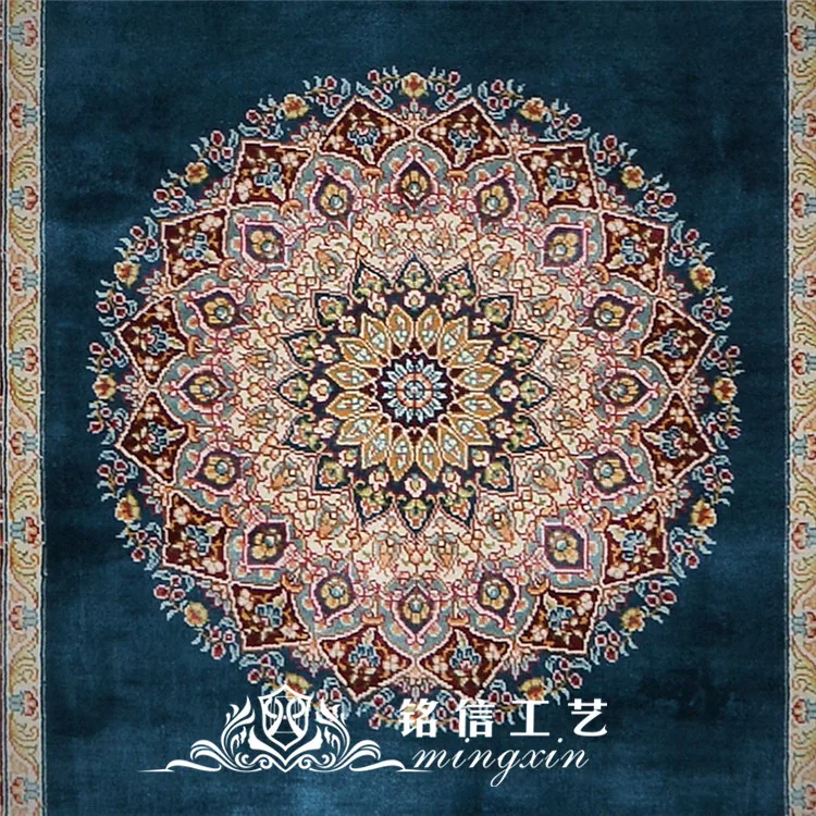 2 5 &quotx 10&quot ручной работы длинный шелковый ковер декор для салона | Дом и сад
