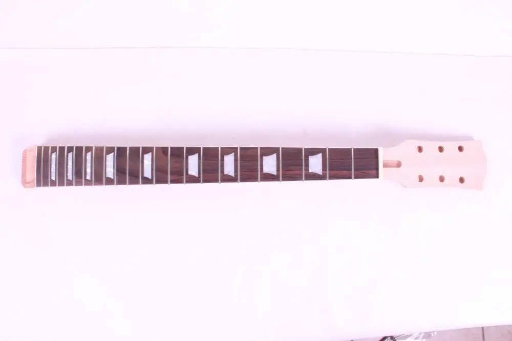 

Гриф для необработанной электрогитары из красного дерева и палисандра #2