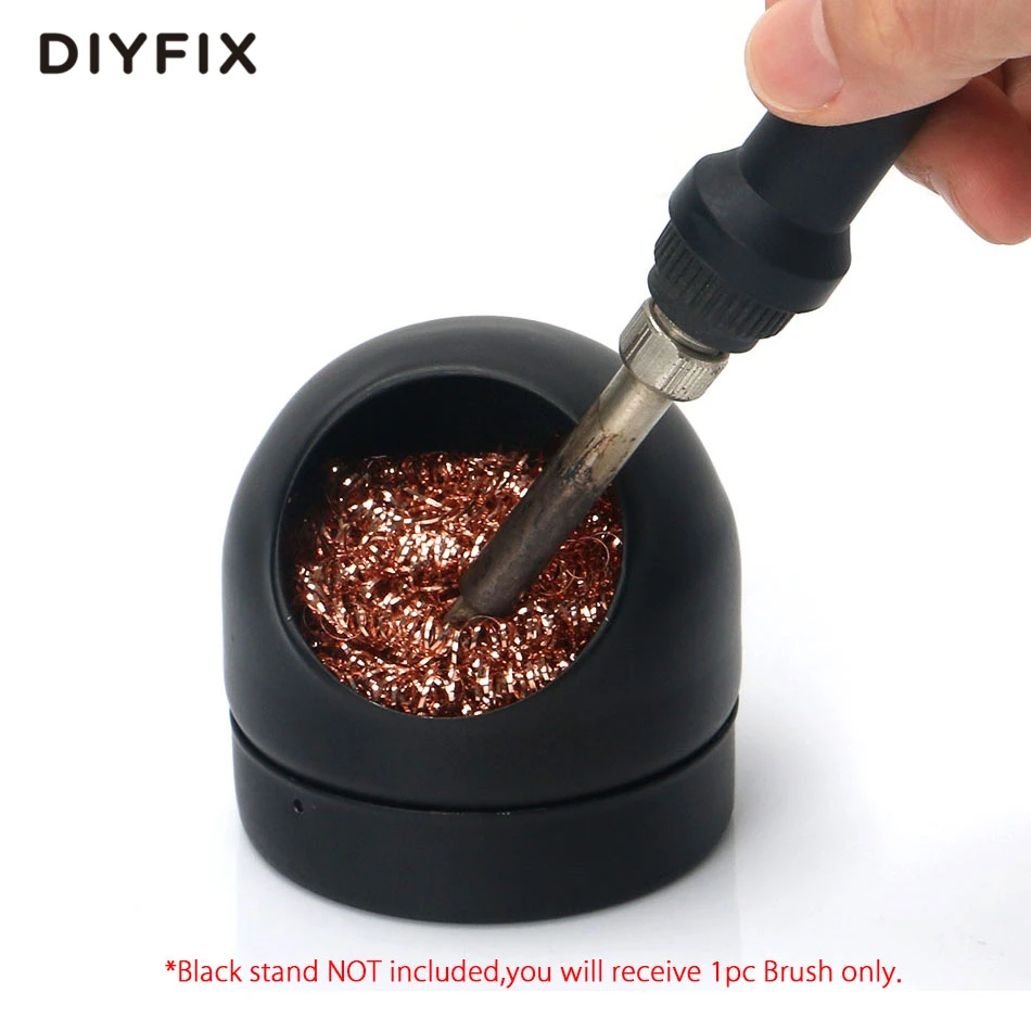 DIYFIX 1 шт. паяльник наконечник очиститель Оловянная очистка стальная проволока