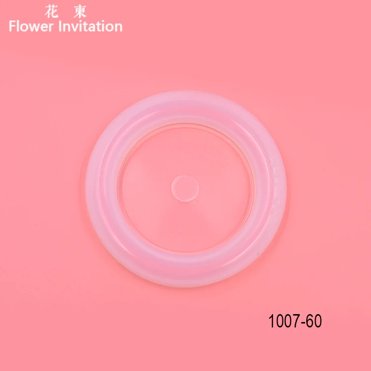 diameter 60mm mold Цветок приглашение Форма для браслета md1007_прозрачный Силиконовый круглый браслет Плесень Для смолы настоящий цветок DIY Плесень - Цвет: diameter 60mm mold