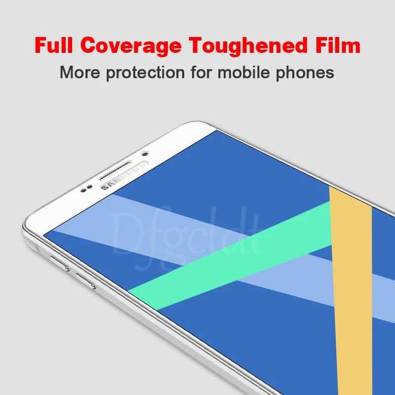 Полное покрытие закаленное Стекло для Samsung Galaxy S6 S7 Note 4 5 J7 премьер Экран Защитная