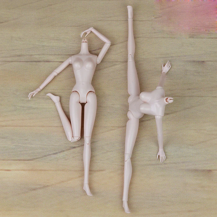 Первоклассная голова куклы для макияжа/3D глаза настоящие ресницы ручной рисунок длинные волосы голова аксессуары DIY для Xinyi OB белая кожа кукла