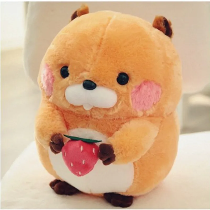 Хомяк kawaii плюшевый милый набитый животные с большими глазами игрушки для детей