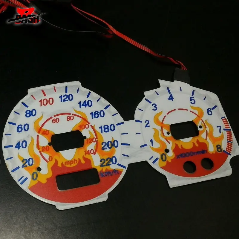 DASH EL Glow Gauge для Mazda Premacy 323 MK8 Lynx Laser Tierra 1998 2003 ручная передача дизайн с активацией