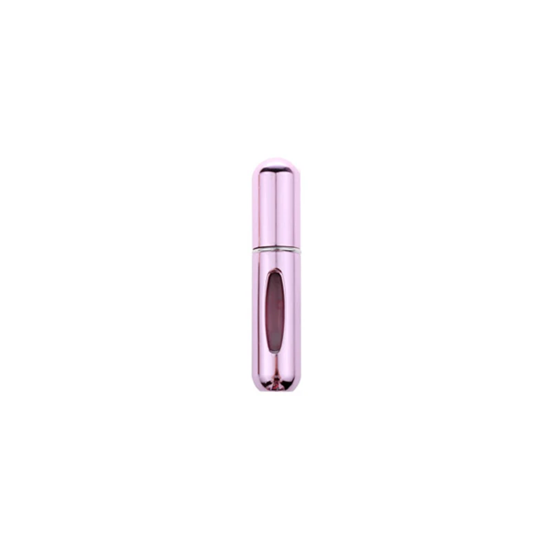 Bright Pink Нижняя металлическая оболочка 5 мл Духи флакон-капельница переносные пробные бутылки матовые парфюмерные флаконы масляные бутылки - Цвет: Bright Pink