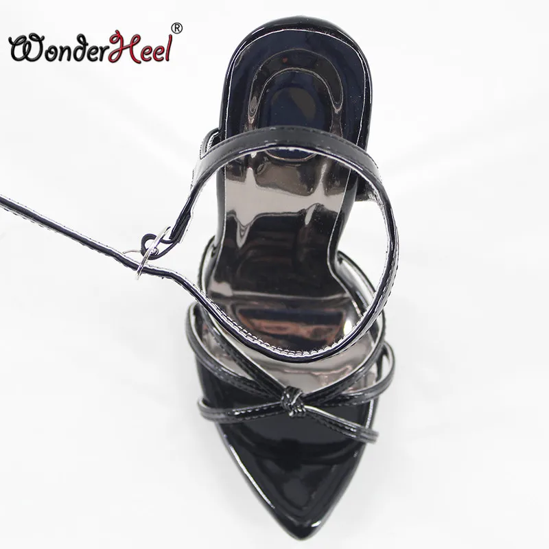 Wonderheel/2019 г. летние пикантные женские босоножки на очень высоком каблуке-шпильке 18