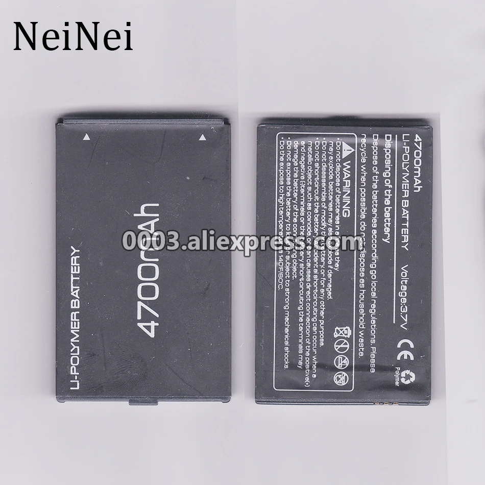 NeiNei 4700 мАч Встроенный аккумулятор для Snopow M9 P9|Аккумуляторы мобильных телефонов| |