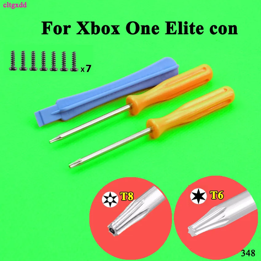 Игровой набор инструментов cltgxdd для Xbox One S Slim / Elite Controller Torx T8H T6 отвертка