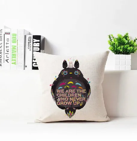 Бесплатная доставка/мультяшная анимация hayao miyazaki totoro фиксирующая Подушка для