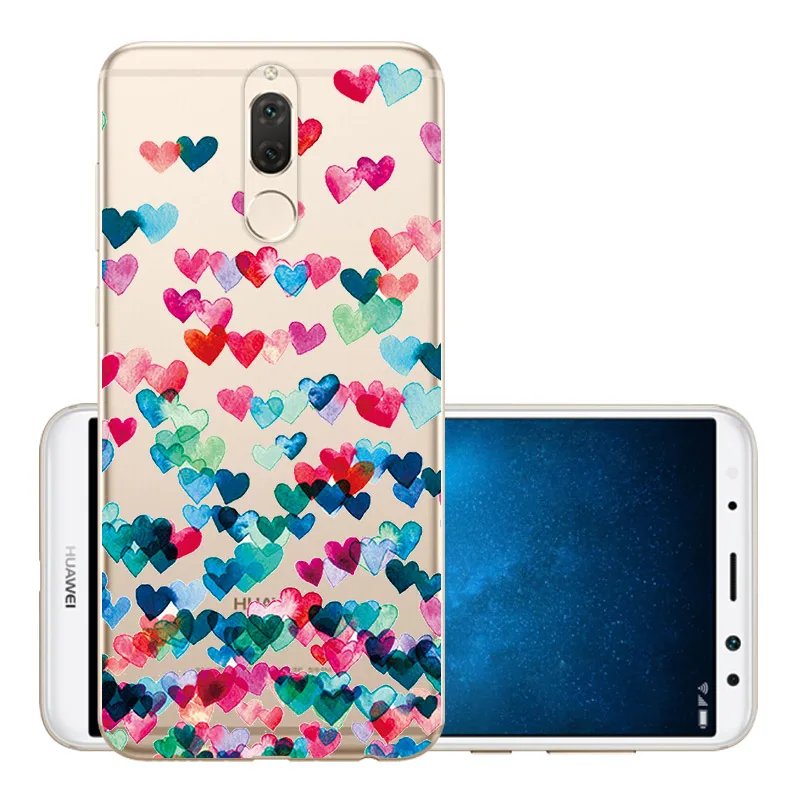 CROWNPRO Мягкий ТПУ для 5," huawei mate 10 Lite чехол-накладка для задней панели телефона Nova 2i/Maimang 6/mate 10 Lite чехол s - Цвет: MTX