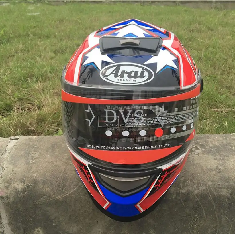 Горячая распродажа! мотоцикл шлем полный шлем arai мужской и женский рыцарь теплый всесезонный можно использовать цвет один мощный