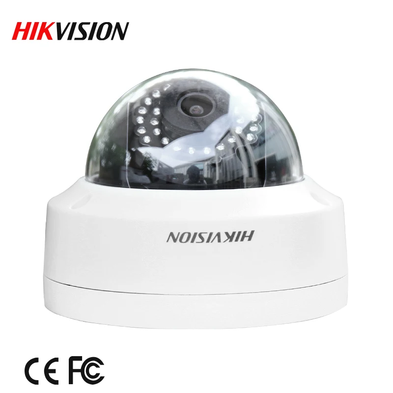 Английская версия IP камера 4MP Мини купольная камера POE IP CCTV камера DS-2CD2142FWD-IWS