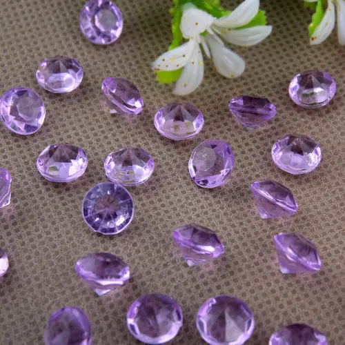 

10,000 pcs/pack 4.5mm 1/3Carat Crystal Clear Diamond Confetti Wedding Table Scatter Decoration bridal shower wedding decoration