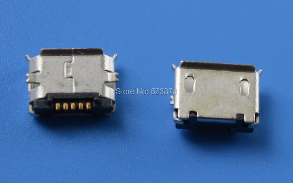 Оптовая Продажа 1000 шт./лот Бесплатная доставка Micro 5pin usb разъем для зарядного