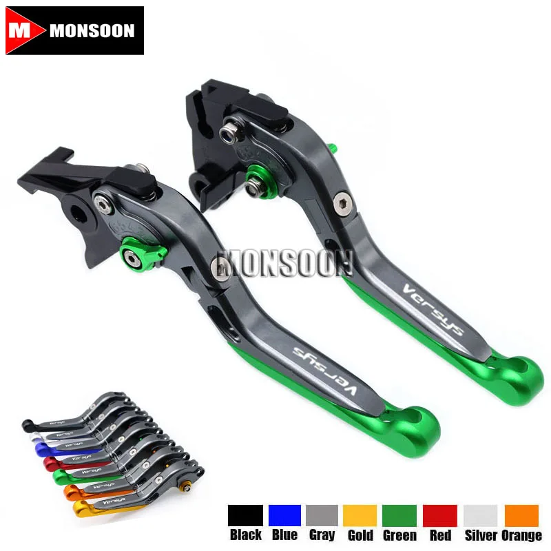 

LOGO Versys For KAWASAKI VERSYS 650 VERSYS650 2006 2007 2008 Motorcycle Folding Extendable Brake Clutch Levers