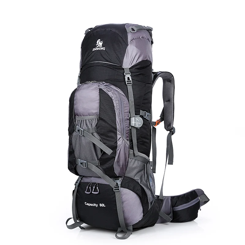 Kopen Grote 80L Outdoor Rugzak Klimmen Rugzak Wandelen Sport Bag Camping Rugzak Grote Berg Capaciteit Rugzak