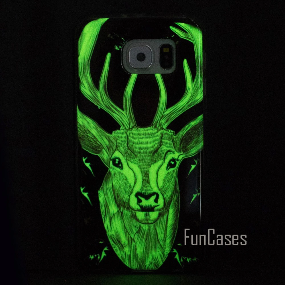 Световой чехол для Coque Samsung Galaxy S6 силиконовый Чехол Силиконовый g9200 g920a gelaksy Ajax|case
