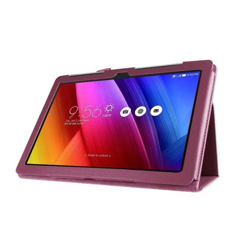 Z300 Z301 Ультратонкий чехол-книжка из искусственной кожи для ASUS ZenPad 10, 10,1 дюймов, Z300M, P023, P01T, P021, чехол-книжка для планшета