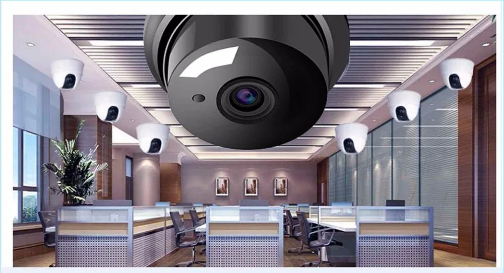 Q1 720 P wifi мини камера 180 градусов без мертвой конец наблюдения рыбий глаз VR
