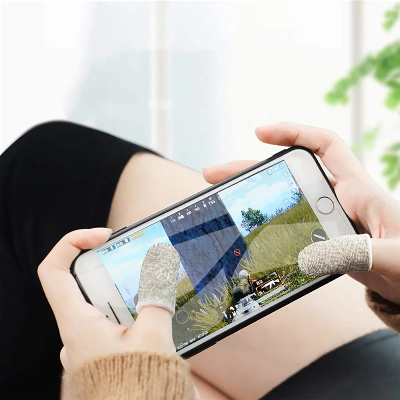 Игровой контроллер L1 R1 дышащий для мобильных игр с пальцами Fortnite PUBG Mobile Rules of Survival