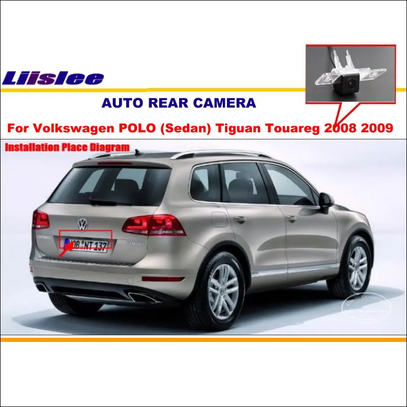 Камера заднего вида Liislee для Volkswagen POLO (седан) Tiguan Touareg 2008 2009/Автомобильная камера