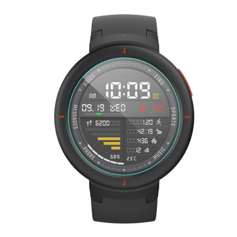 Закаленное стекло для huami amazfit verge Защитная пленка экрана с защитой от царапин HD 5