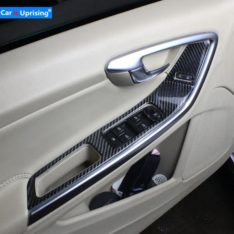 Автомобильный Стайлинг для Volvo S60 V60 из углеродного волокна Refit специальные
