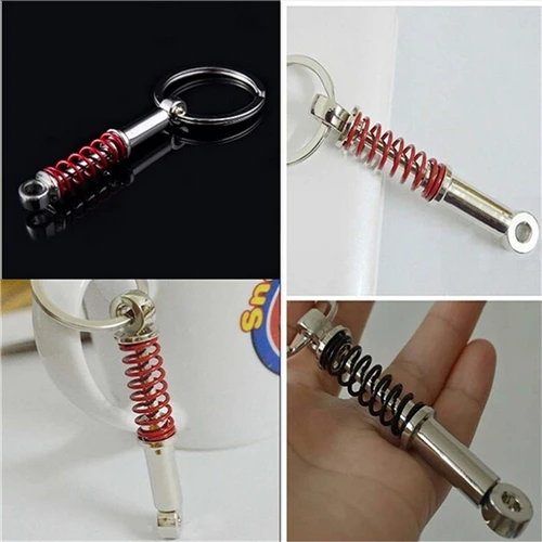 1 шт Горячая подвеска брелок кольцо авто Coilover Весна Амортизатор брелки для