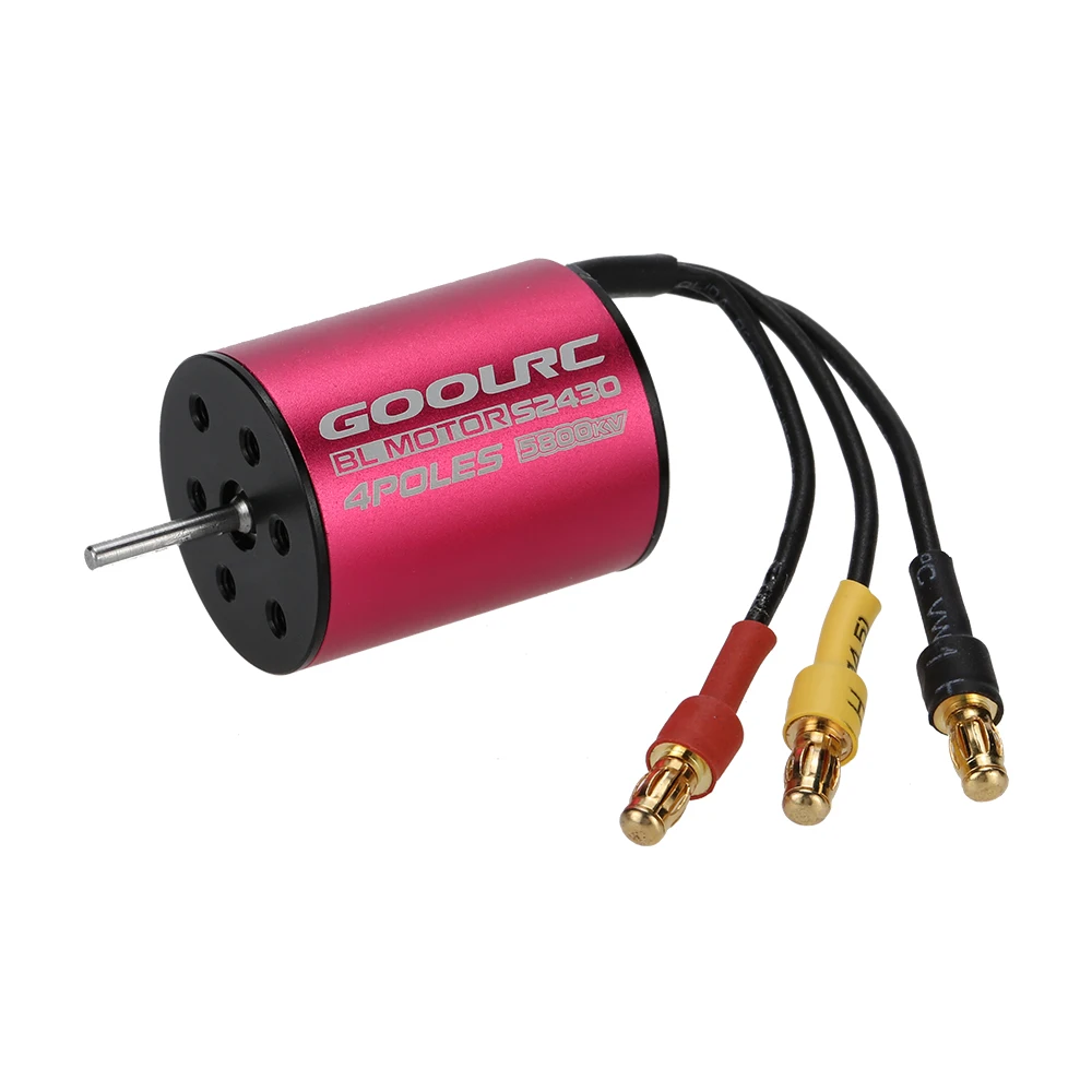Оригинальный Бессенсорный бесщеточный двигатель GoolRC S2430 5800KV и комбинированный