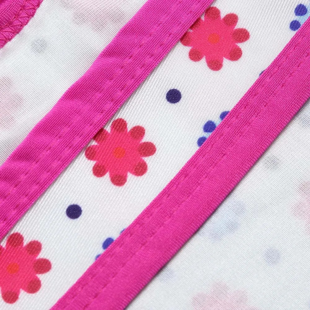 Girls Clothes Kid Baby Child Toddler Floral Printed Swimwear Bathing Bikini Briefs Set Outfits Swimsuit | Детская одежда и обувь