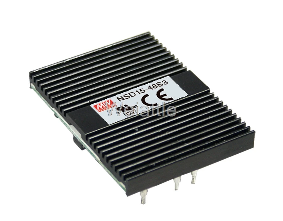 

MEAN WELL original NSD15-12S12 12V 1.25A meanwell NSD15 12V 15W DC-DC Regulated Single Output Converter