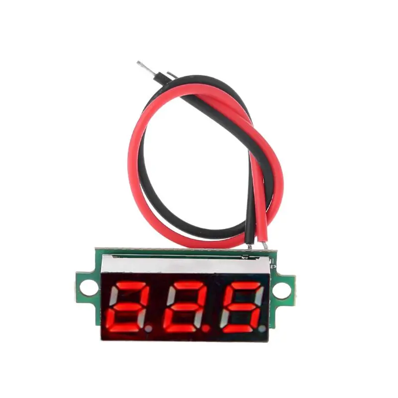 

0.28" LED Display Digital Thermometer Module for DS18B20 Temperature Sensor RED 22x10x8mm