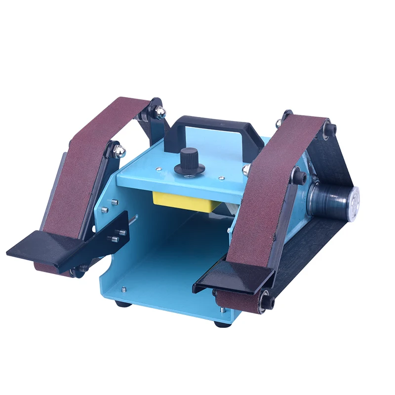 Настольная электрическая абразивная шлифовальная машина с двойной головкой 220 В