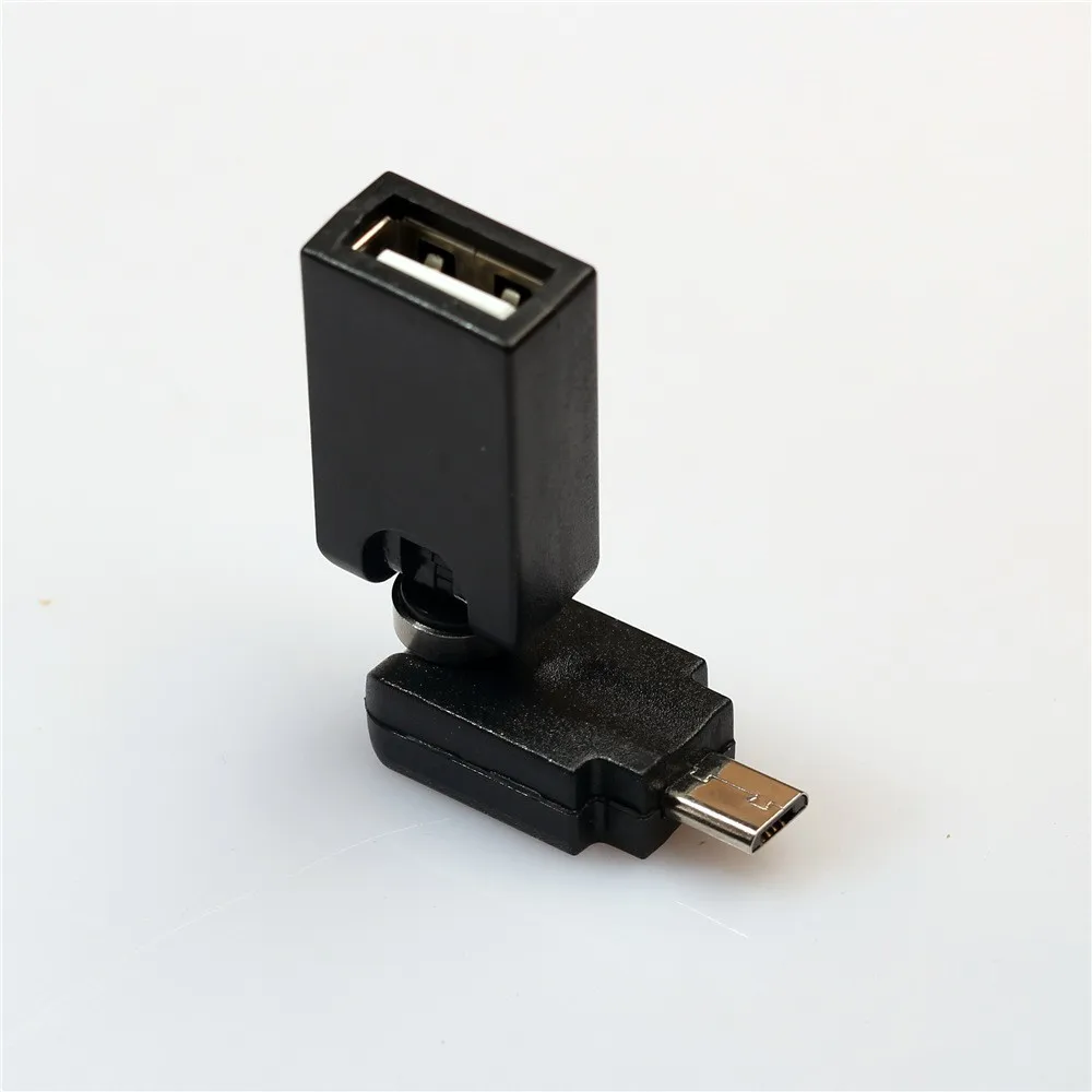 Гибкий Поворотный угол поворота на 360 градусов вращающийся адаптер USB 2 0 A мама