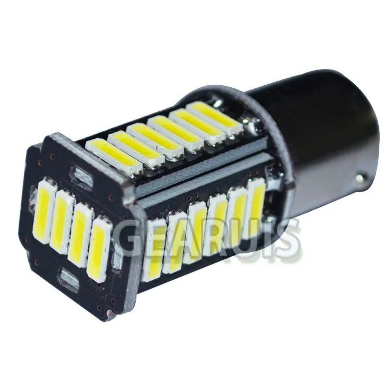 100 шт. светодиодсветодиодный лампы высокой яркости P21/5 Вт 1157 BAY15D 28 SMD 7020 280MA 28SMD для