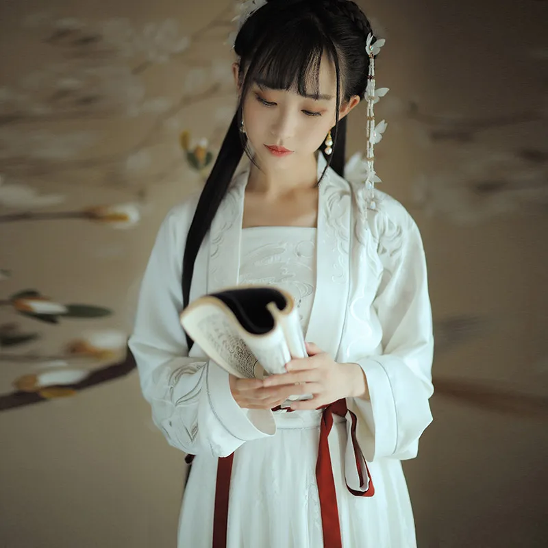 Китайский традиционный сказочный костюм Wei wind юбка hanfu новые модные Молодежные