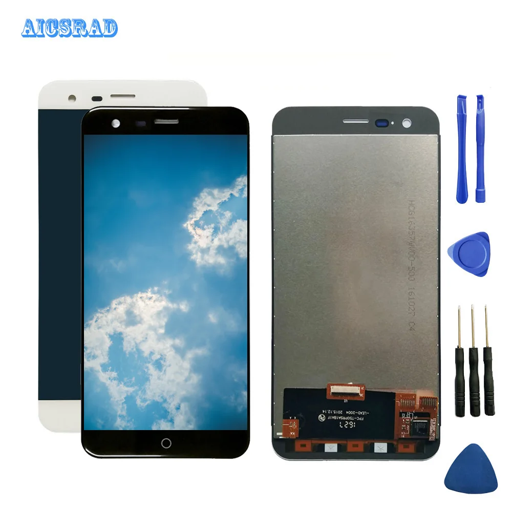 AICSRAD для Pantalla Ulefone Париж ЖК дисплей с сенсорным экраном дигитайзер панель сборка