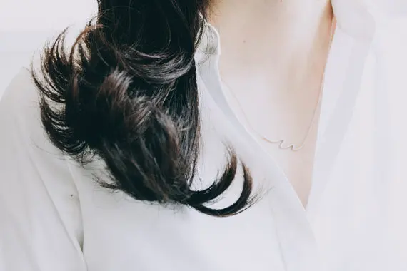 

Fashion Plated beautiful CZ crystal wave Necklace Pendant Necklace for women