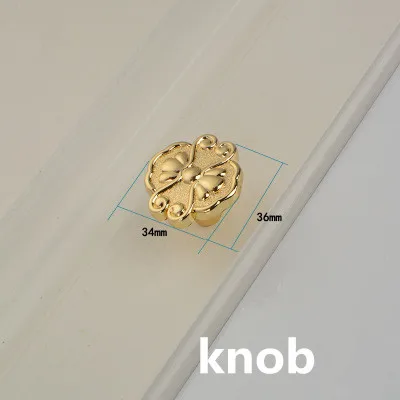 96 мм 128 мм современная мода роскошный win шкаф кухонный шкаф дверная ручка Яркий Золотой резной творческий ящик ручка для шкафа - Цвет: knob
