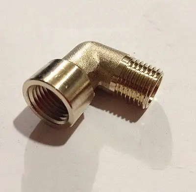 Латунный коннектор для соединения труб 90 градусов 1/2 &quotBSP Female до 1/2&quot BSP Male Thread