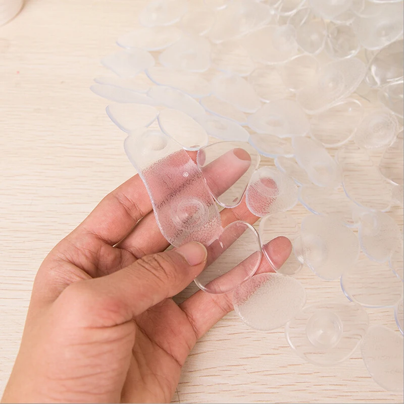 Лучшая цена 38*68 см ПВХ всасывающая Нескользящая чашка для ванной и душа