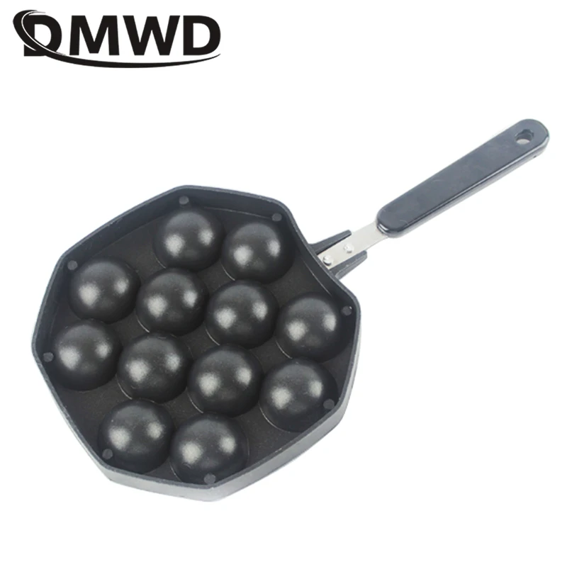 DMWD 12 отверстий форма такояки Форма для выпекания осьминог мяч чайник