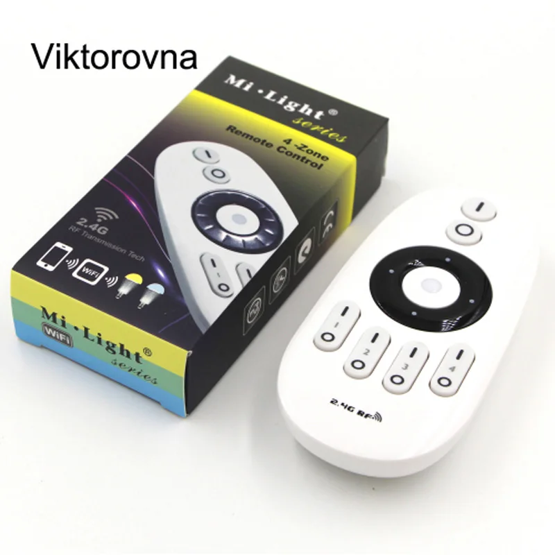 100% Оригинальный Mi Light DC12V 24V 2 4G регулировка яркости светодиодный диммер RF пульт