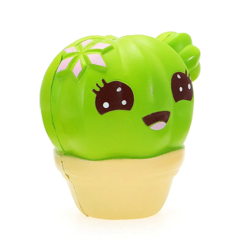 2 цвета Новый Xinda Squishys кактус завод 11 см мягкий медленно растет с упаковочной