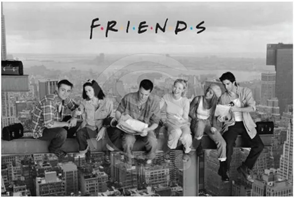 F310 горячая Распродажа дружеский обед на небоскребке фотография обычный постер |