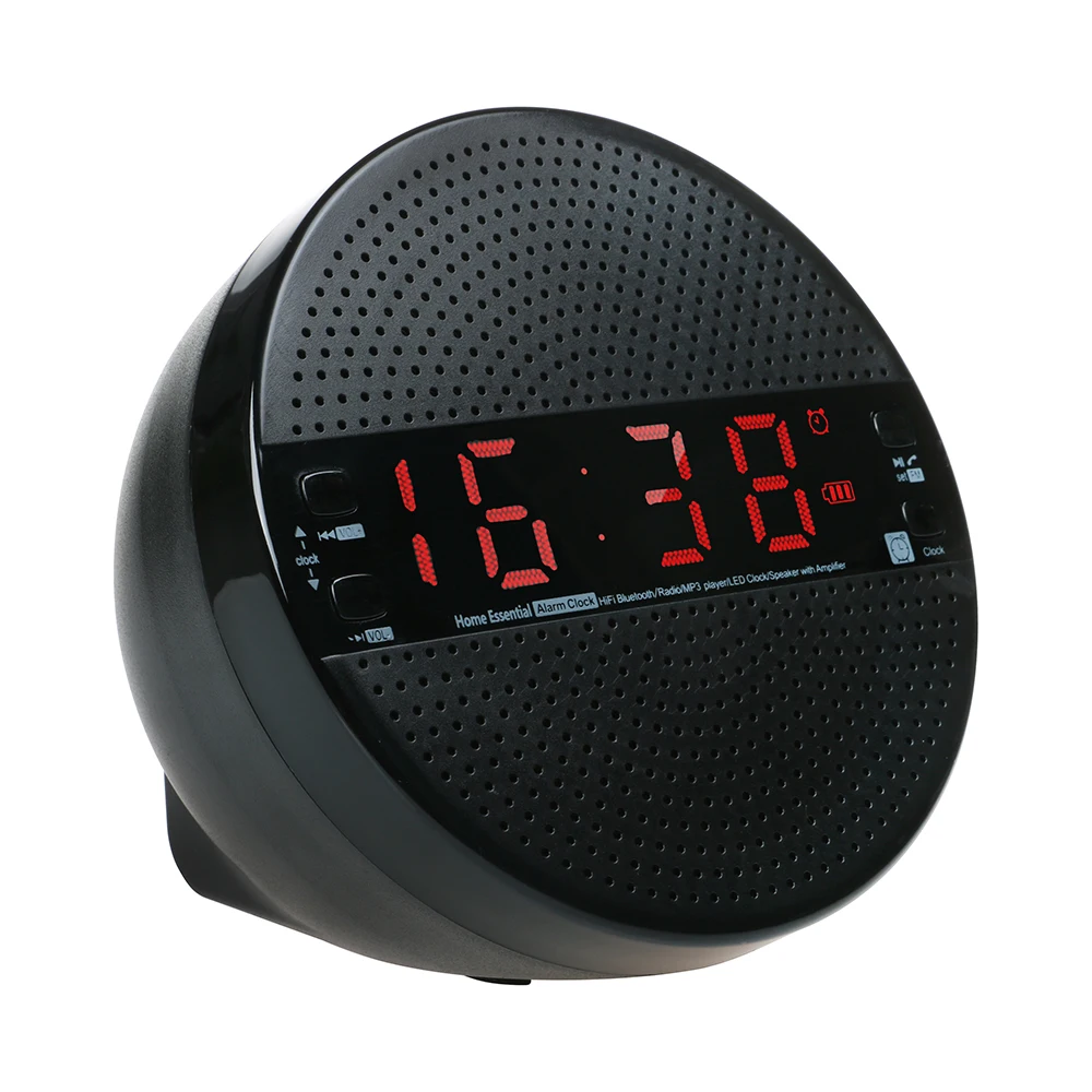 Carsolj Будильник Bluetooth Динамик ЖК дисплей fm Радио Беспроводной партии Колонки