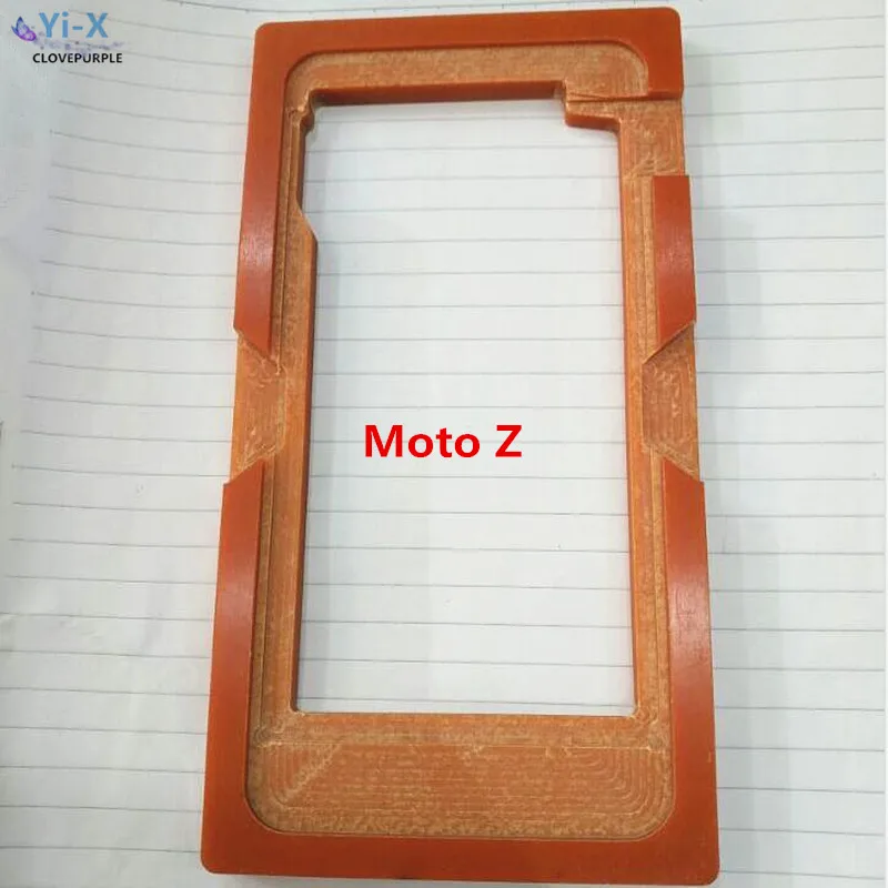 5PCS/Lot PF Glue Mould LCD Screen Glass Mold Holder oca Molds for Motorola Moto Z/G2/G3/G4/G5 | Мобильные телефоны и