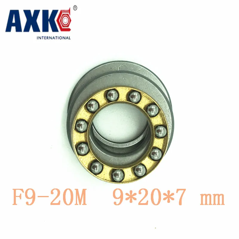 Axk 10 шт. бесплатная доставка осевые шаровые упорные подшипники F9-20m самоходный